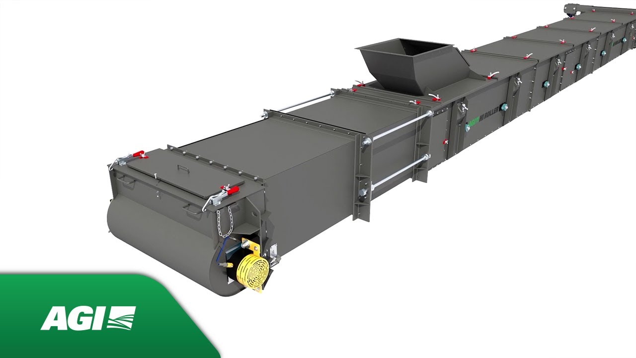 AGI Hi Roller - Fornecedor líder no mercado em transportadores de correia enclausurada