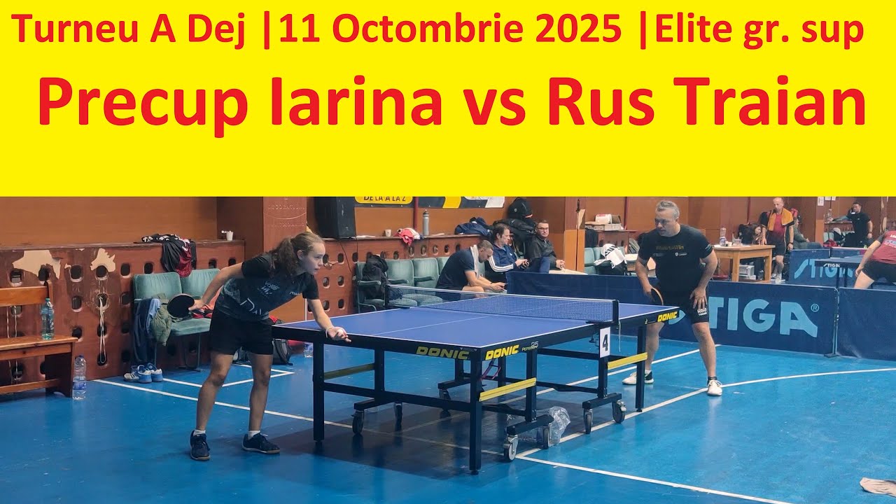 Precup Iarina vs Rus Traian |Elite gr. sup. |Dej 2025