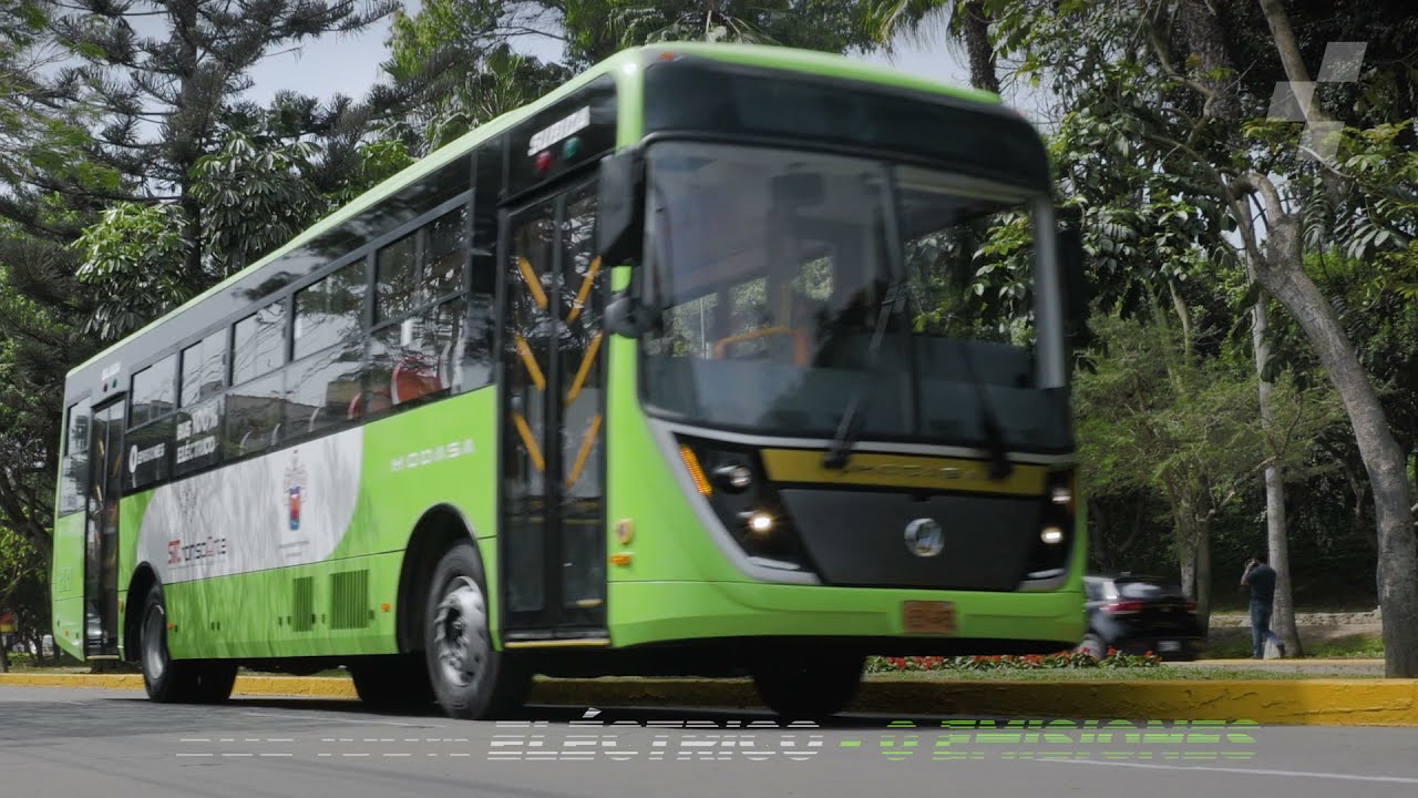 El bus eléctrico E Titán de Modasa | Sin Contacto