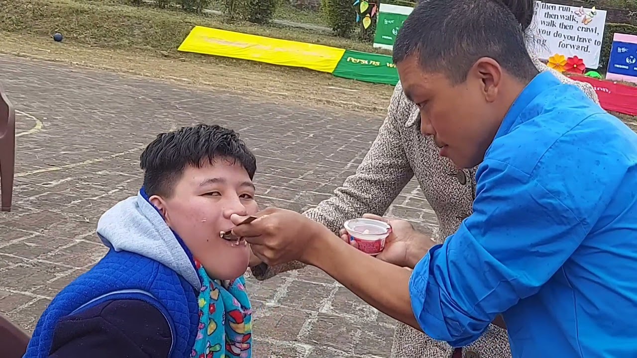 Glimpse of Ngoenga Sports day#ngoengaschool#worlddisabilityday#sportsday# dheradun#tibetanvlogger
