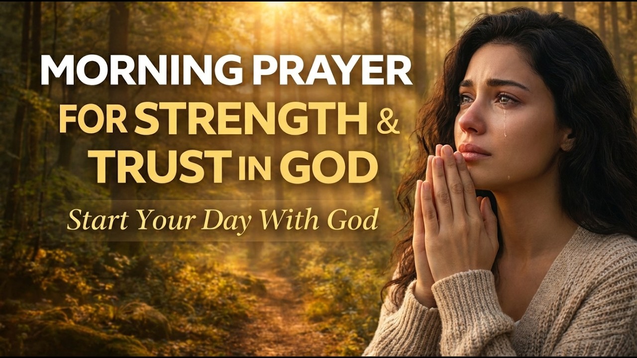 Morning Prayer for Peace, Strength, and Trust in God