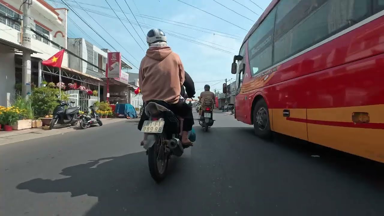 GIAO THÔNG TRÊN QUỐC LỘ 80 TỪ TÂN HIỆP ĐẾN THẠNH AN NGÀY 20/2/2026