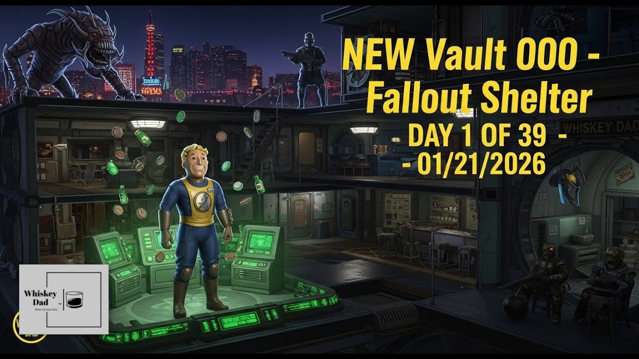 NEW Vault 000 - Fallout Shelter - DAY 1 OF 39 - 01/21/2026