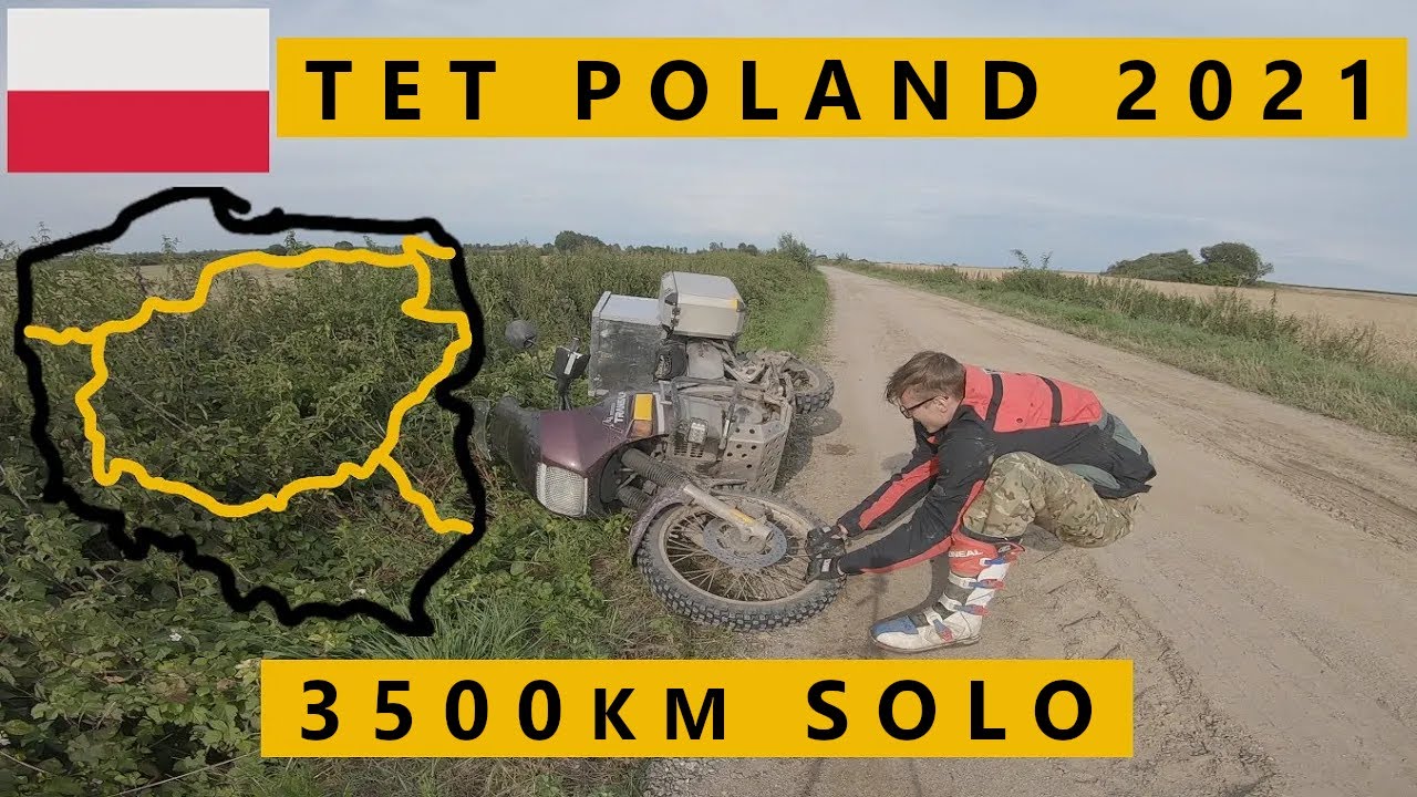 TET Polska Solo 2021 Honda Transalp 600 Trans Euro Trail Poland