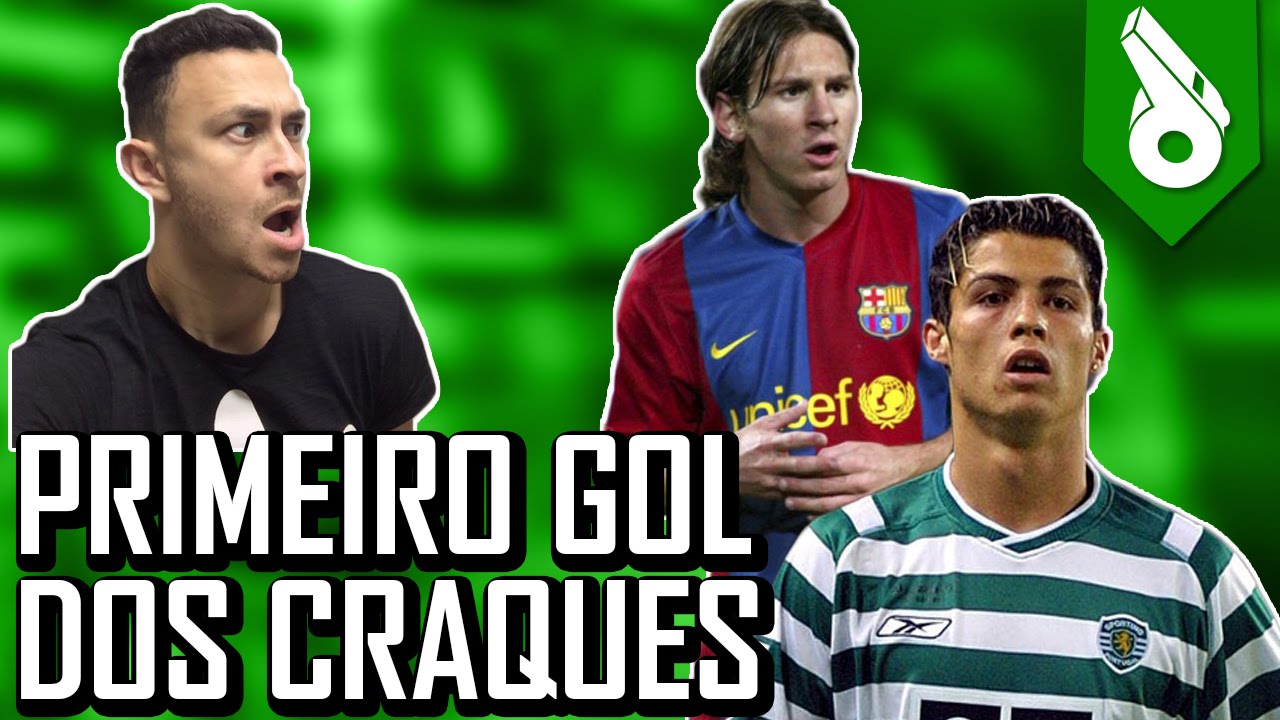 TOP10 - PRIMEIRO GOL DOS CRAQUES - FRED +10