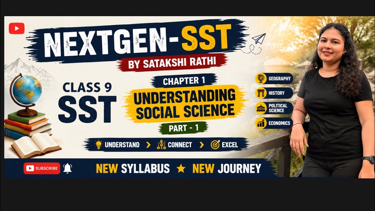 Class 9 SST Chapter-Understanding Social Science Part-1 (New NCERT Syllabus) 2026-2027