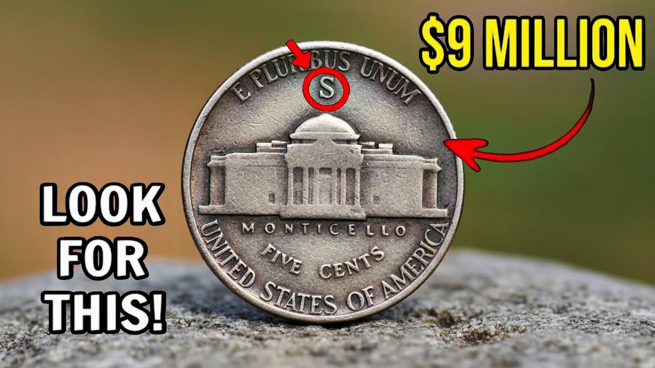 Wartime Jefferson Nickel & Regular Jefferson Nickel 5 Cents Coins | Hidden Value & Rare Errors