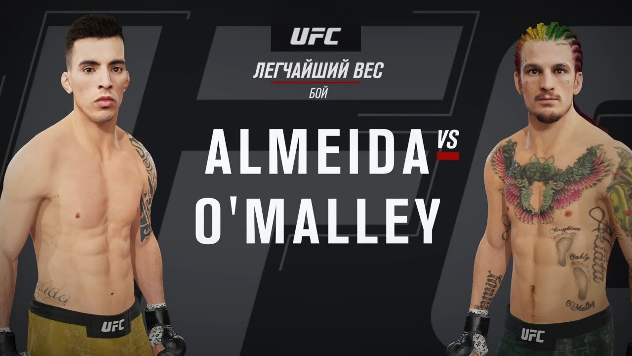UFC 4 - Thomas Almeida VS Sean O'Malley (UFC 260)