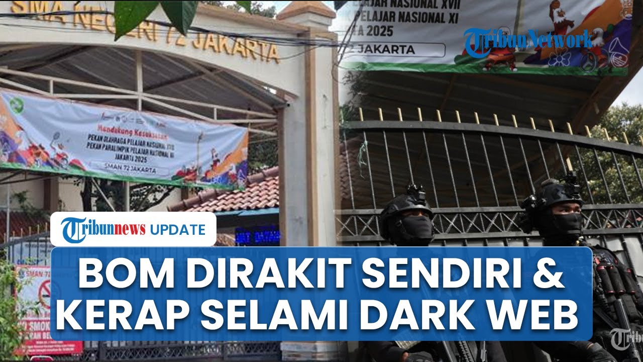 Siswa Terduga Pelaku Insiden Ledakan di SMAN 72 Jakarta Rakit Bom Sendiri, Kerap Kunjungi Dark Web