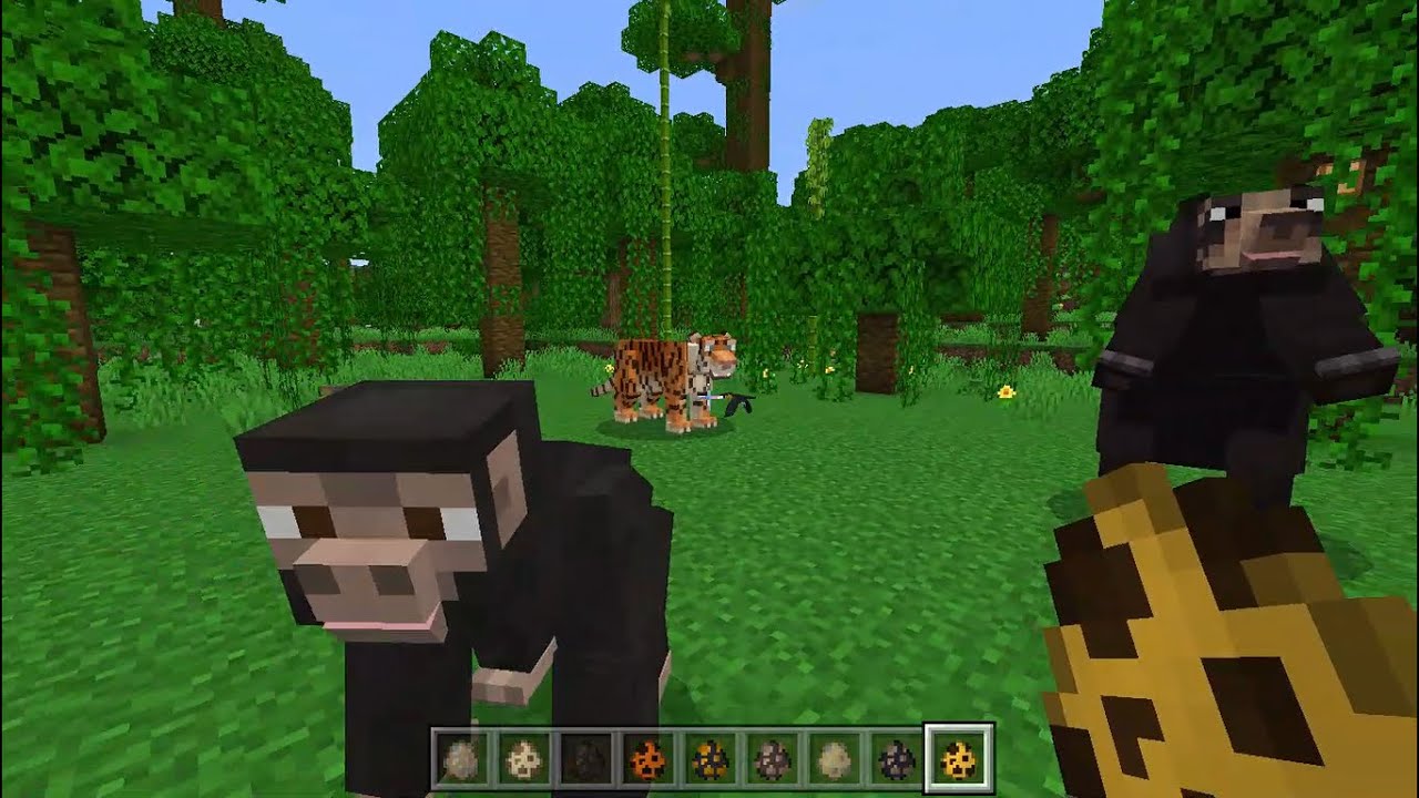 Animals MOD in MCPE...
