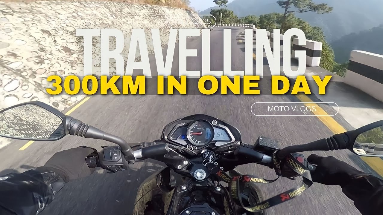 300 KM in ONE Day With Ns200 Bs6 😍 | Travelling | Moto vlog #ns200 #travelling
