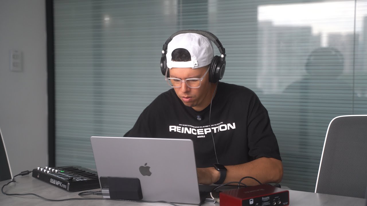 Haciendo un Beat con mi Equipo Móvil fuera del Studio