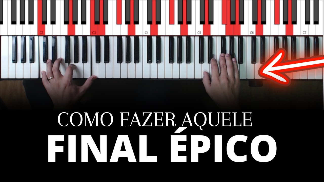 Como finalizar musicas no TECLADO - Leandro Cerqueira