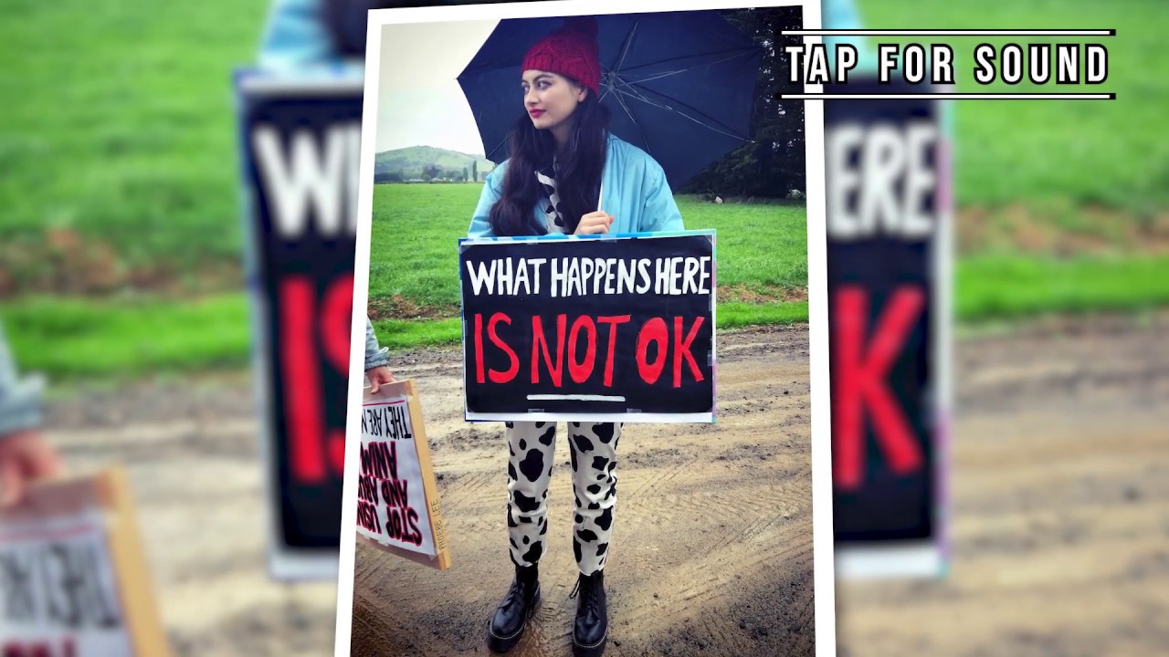 Dirty Dairy protest
