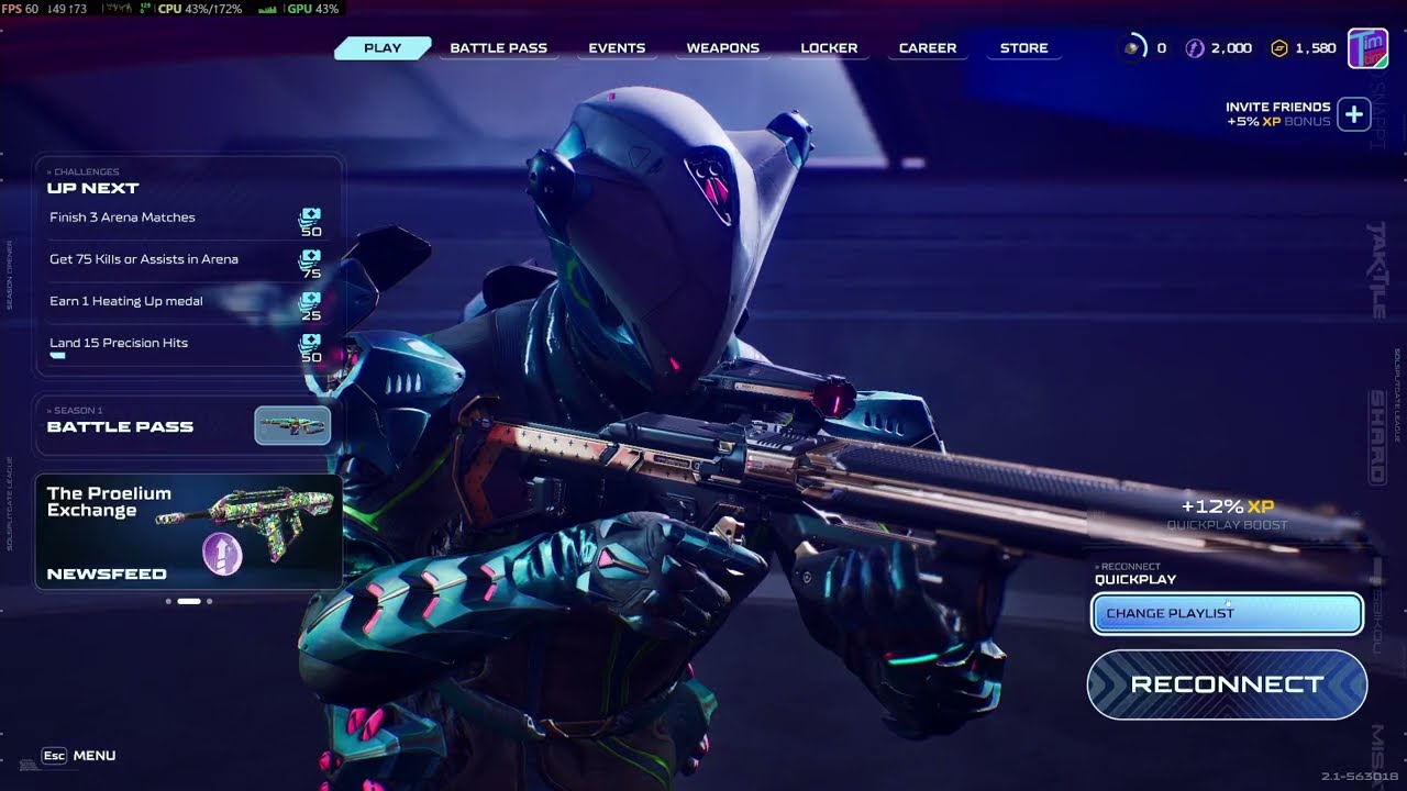 It's Back!! - SPLITGATE: Arena Reloaded | No Mic