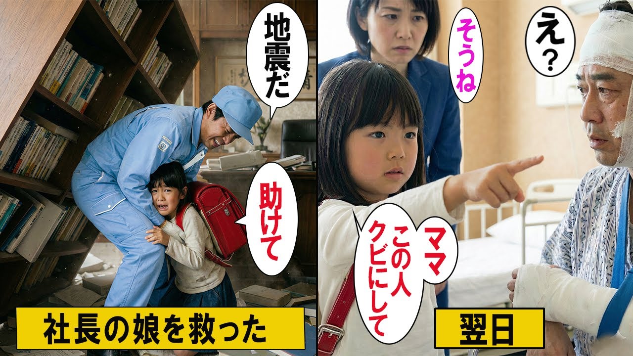 オフィスビルで働く清掃員、地震から少女を救い真実を暴いた男の逆転劇