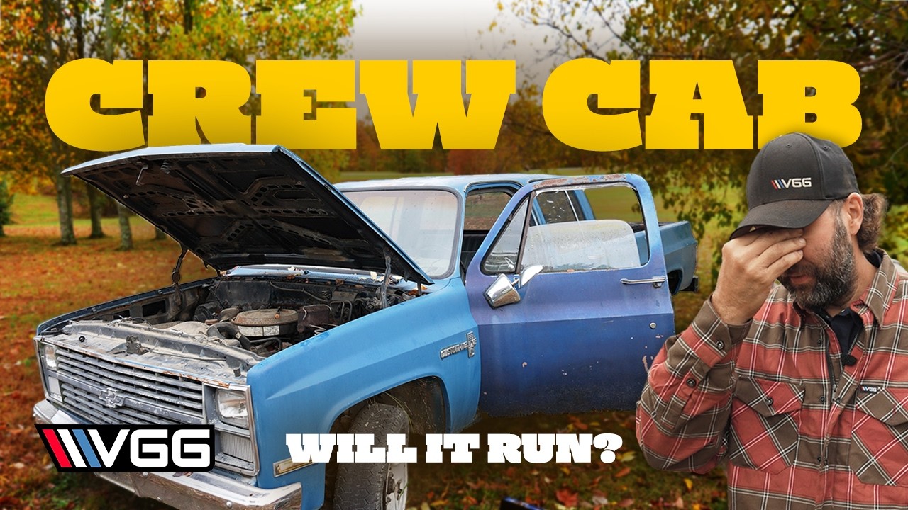 Rescuing a Forgotten Square Body Crew Cab — Will It RUN and DRIVE?