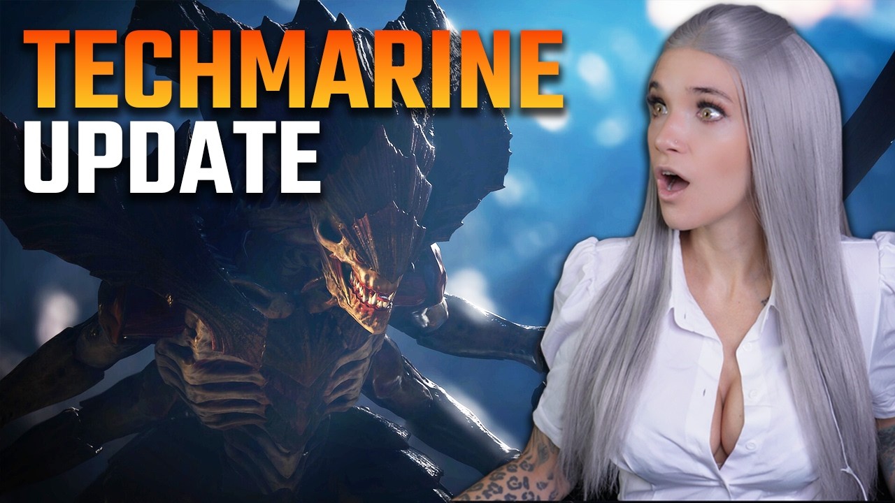 This game is amazing! | Space Marine 2 UPDATE!! TECHMARINE!! RE9 later!