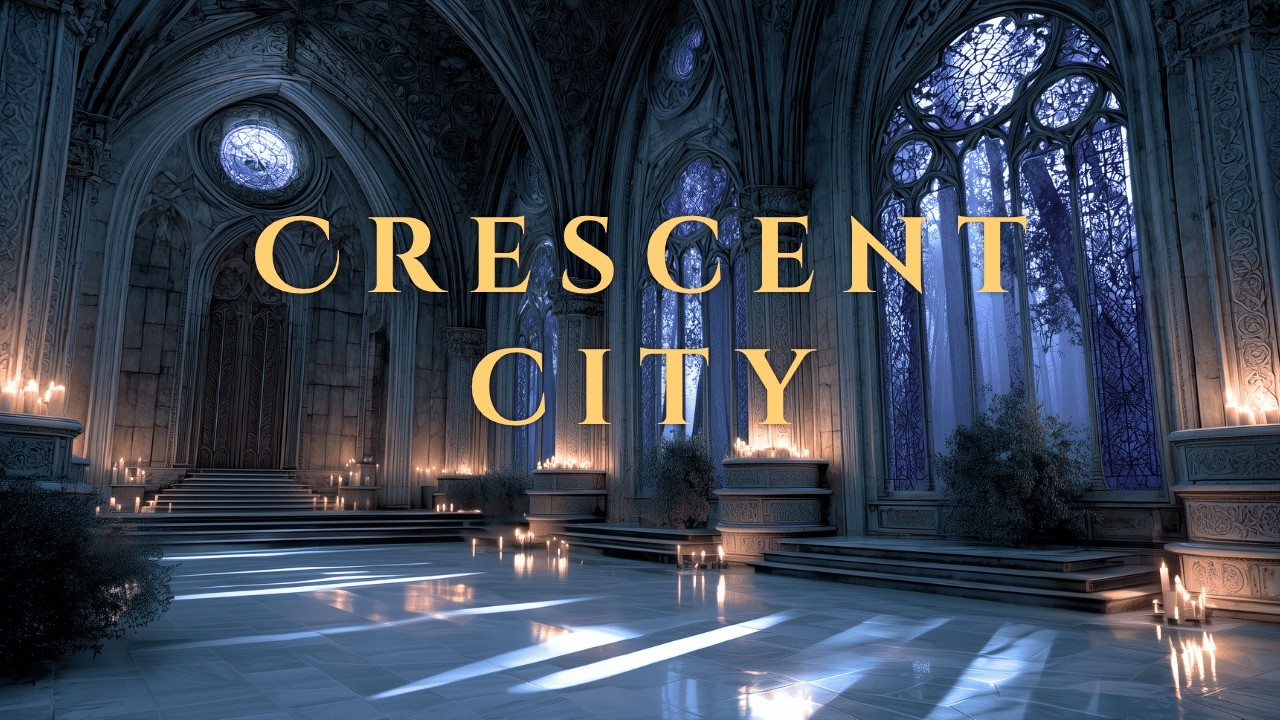 Crescent City | Luna&rsquo;s Temple Ambience | Fantasy Music for Reading
