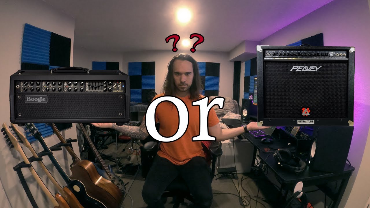 Mesa Mark V vs Peavey Ultra 112 Metal Demo