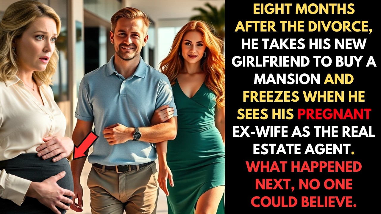 ❤️ HE TOOK HIS NEW GIRLFRIEND TO BUY A LUXURY HOUSE AND FROZE: THE AGENT WAS HIS PREGNANT EX-WIFE.