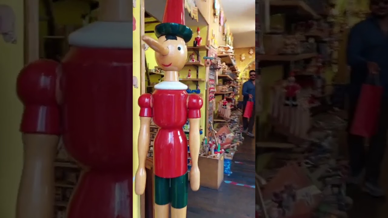 #Italian Toy Store. #Roma  #Pinocchio