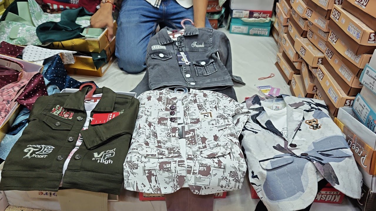 Chickpet Bangalore Wholesale Kidswear 50Rs/Boys All Sizes Shirts,Sherwani,Suits,T Shirts/Shopping