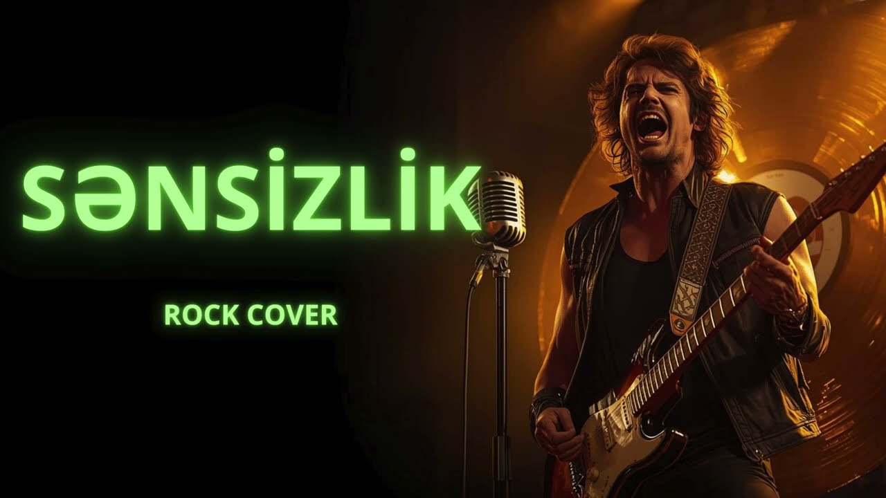 SƏNSİZLİK (Bilməzdim Dərd Verər) | ROCK COVER