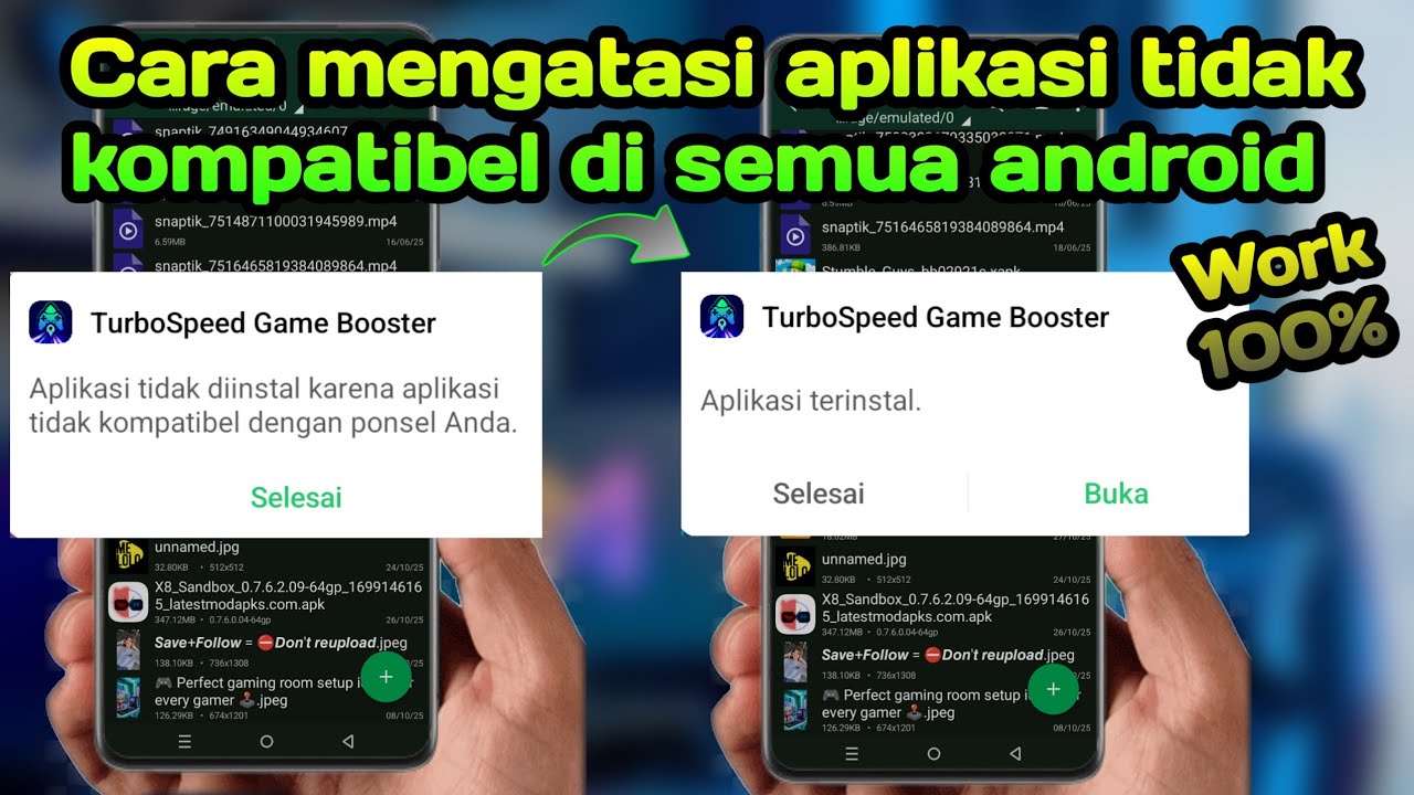 100% successful‼️How to fix incompatible apps on all Android phones.