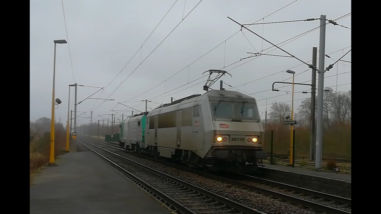 Compilation de trains de marchandises en France et en Belgique - Partie 1