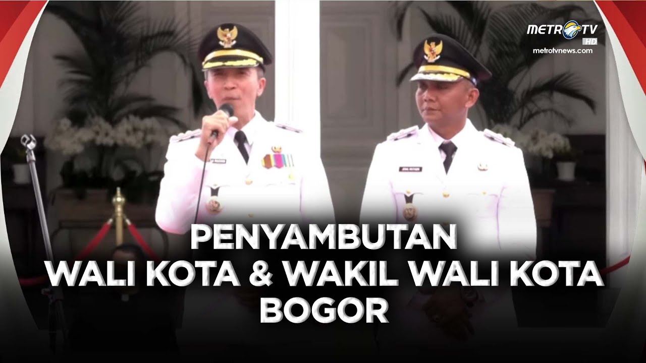 LIVE! Penyambutan Wali Kota dan Wakil Wali Kota Bogor