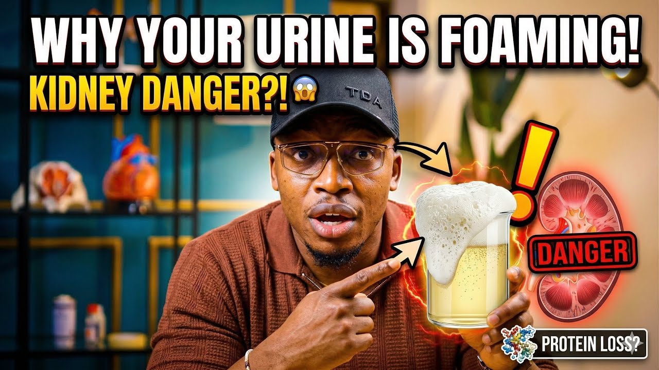 Why your urine is foaming! 