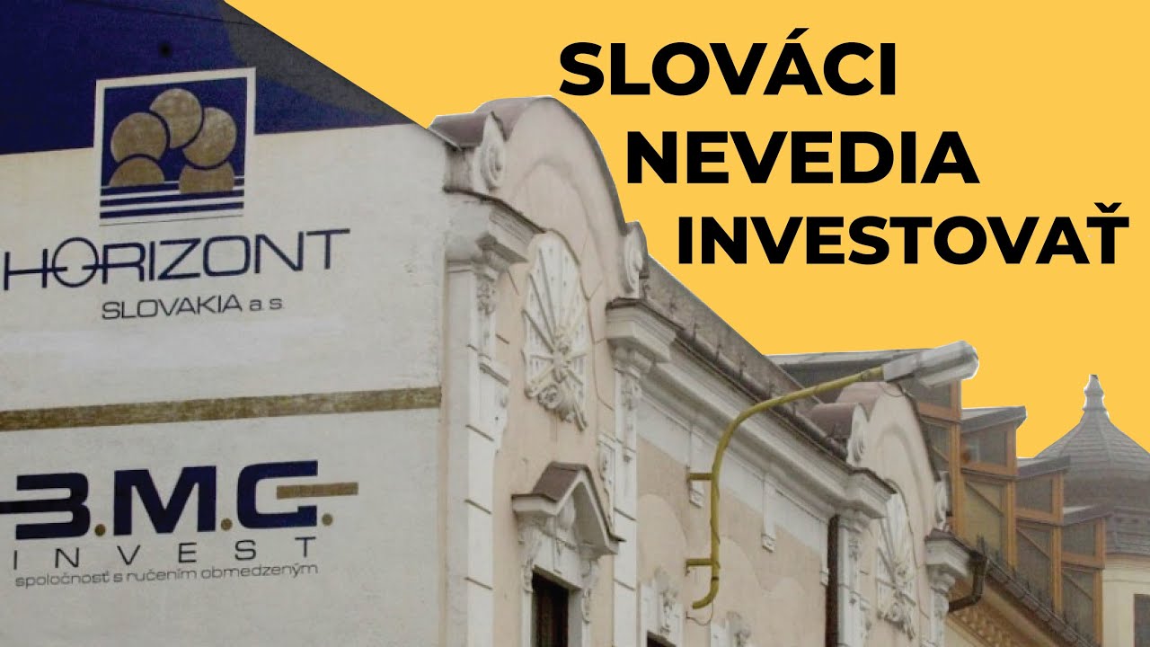 Prečo sa bojíme INVESTOVANIA? Prečo kupujeme len nehnuteľnosti?