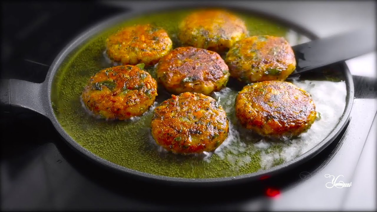 Aloo tikki , Aaloo k kabab , Easy recipe for crispy Aloo tikki