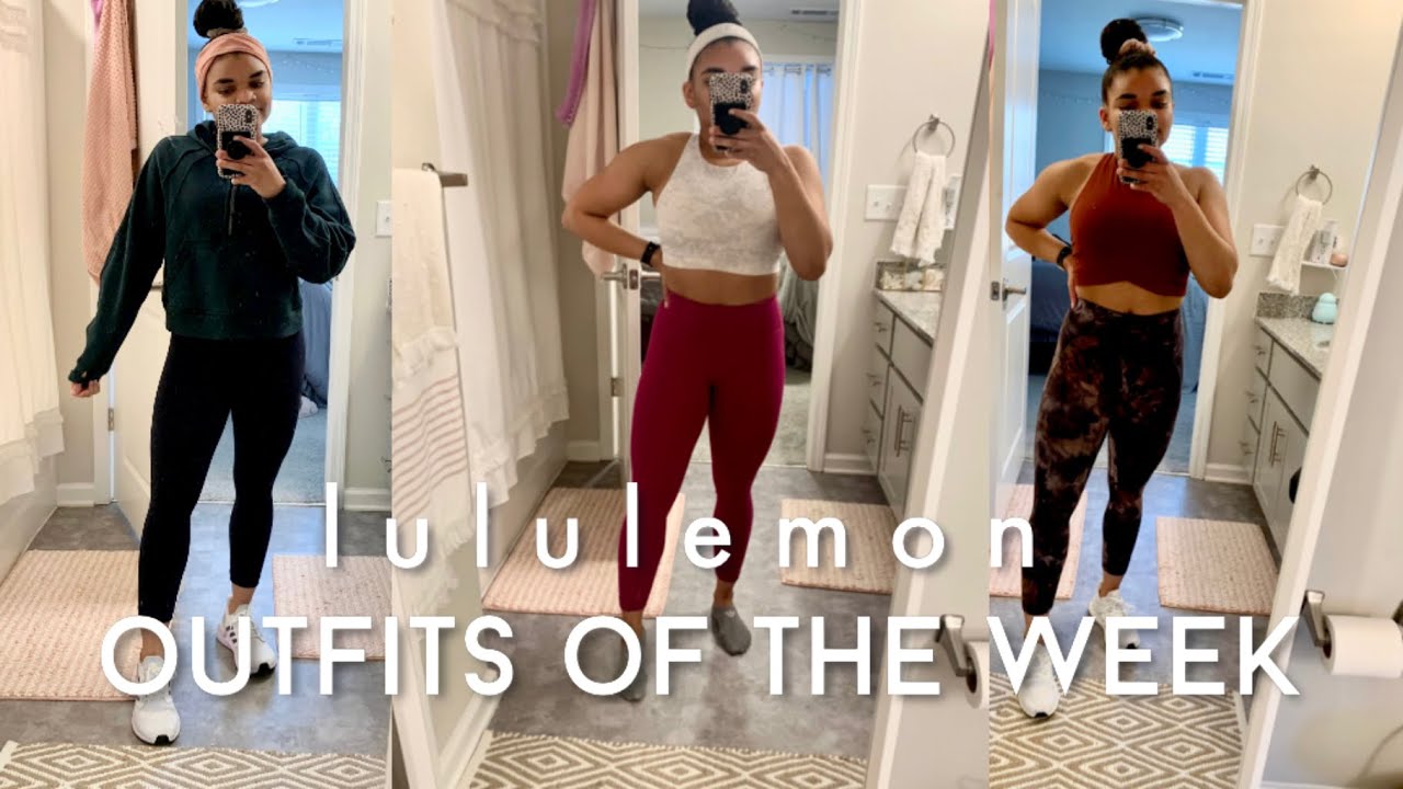 Lululemon Outfits of the Week | Gym, Work, and Lounge Outfits