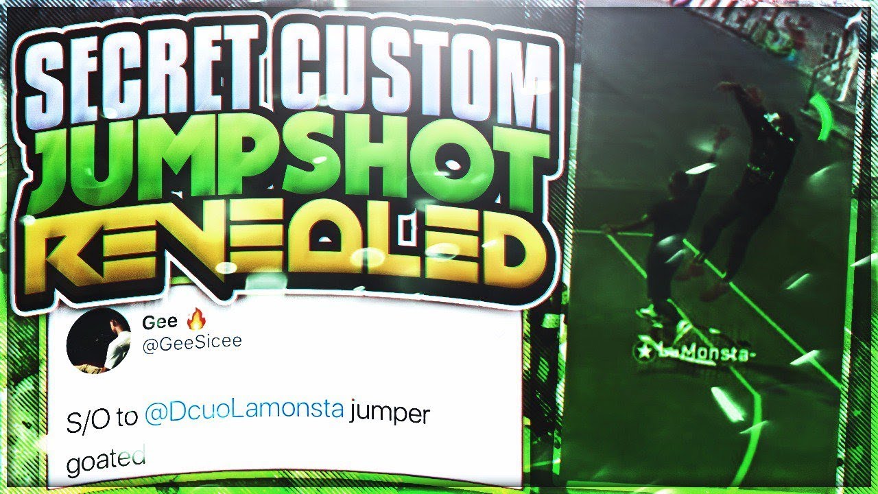 Nba2k18- This Custom Jumpshot Turned My Build Into A PURESHARP, Secret Custom Jumpshot Revealed!