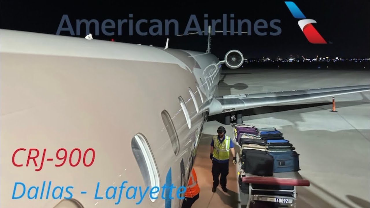 Flight report | Dallas (DFW) to Lafayette (LFT) American Eagle CRJ-900