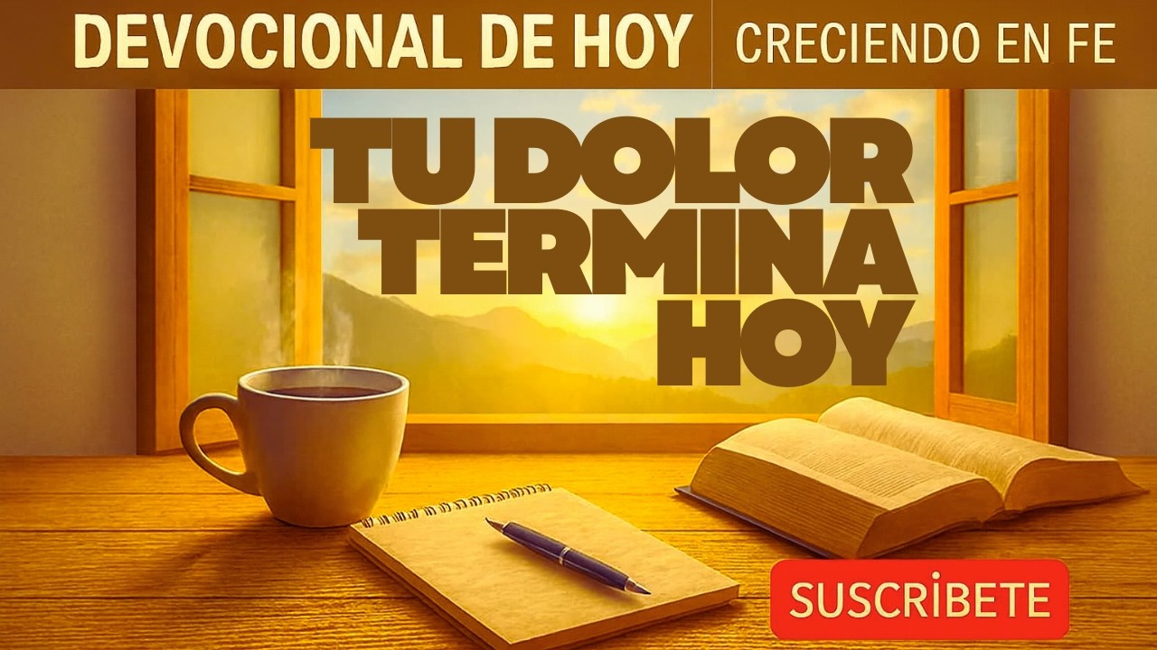 TU DOLOR TIENE FECHA DE VENCIMIENTO 🙏 DIOS ENJUGARÁ TUS LÁGRIMAS | Devocional de la Mañana