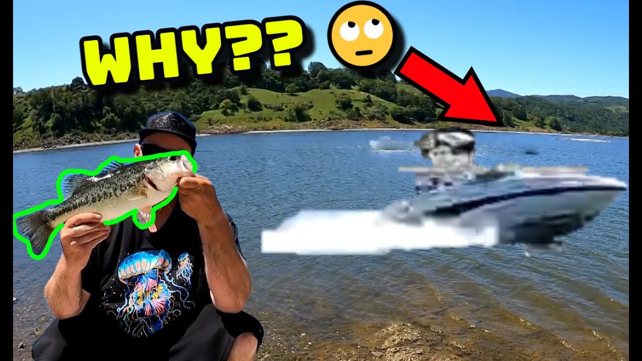 Speedboats RUIN Spot (Calero Reservoir Bass Fishing)