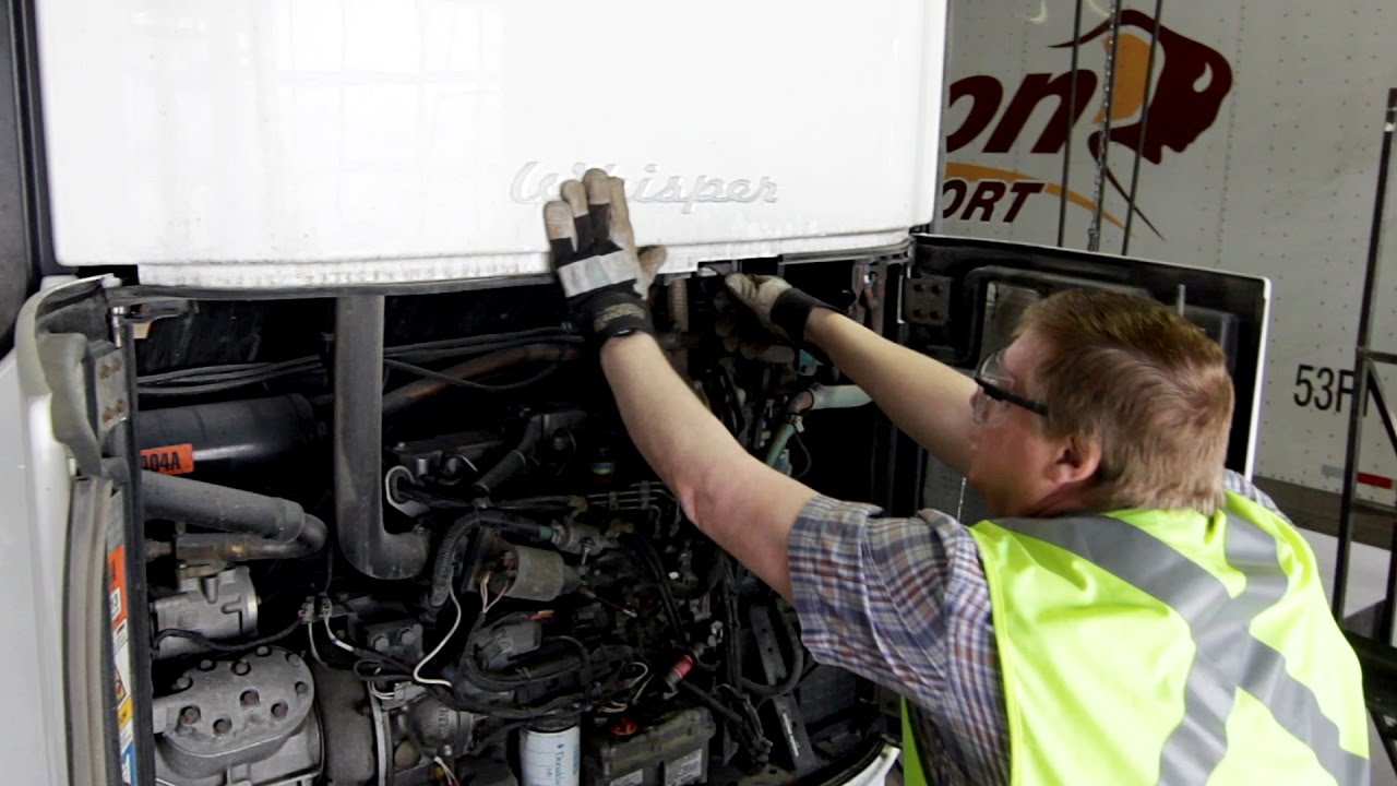 Refrigerated Trailer Pre-Trip Demonstration (Carrier & Thermo King)