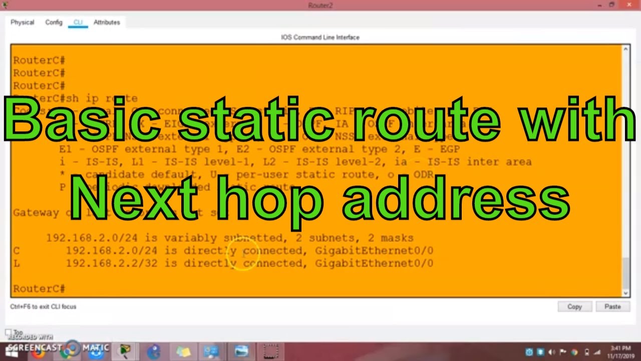How to configure Cisco Static Route  Part 1|| Tamil|| Dinesh Kumar || Network beginners||