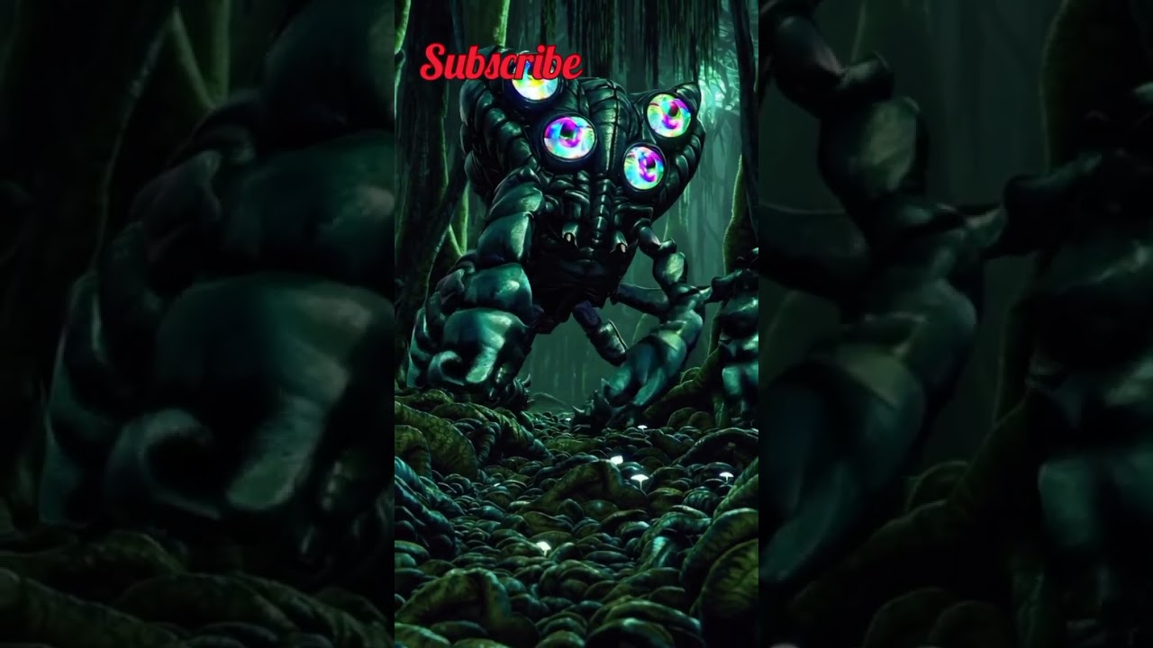 Mysterious Multi-Eyed Insect Monster | AI Fantasy Creation 