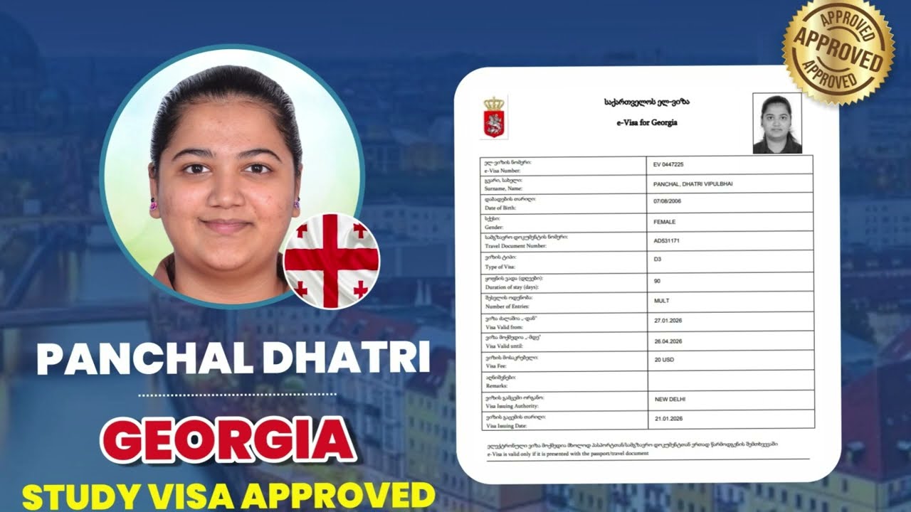 A new chapter, a new country, & endless possibilities .Visa approved MBBS journey in Georgia begins