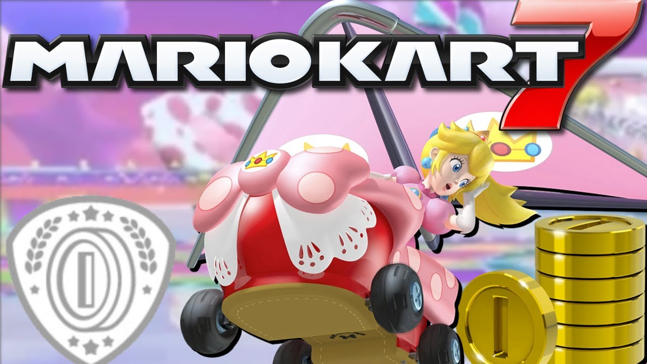 Mario Kart 7 | Coin Runners w/ Peach - Shiruetto Plush Gameplays