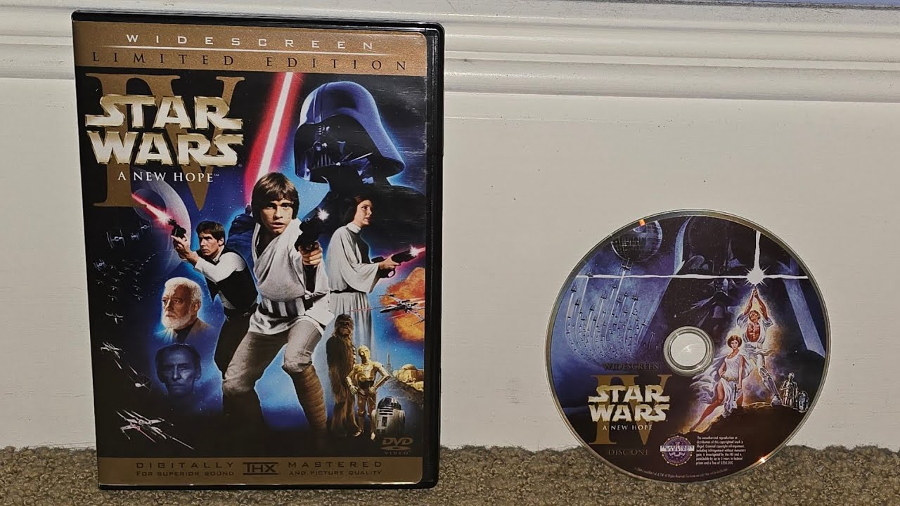 Star Wars Episode IV: A New Hope USA DVD Walkthrough Menu 2 (2006)