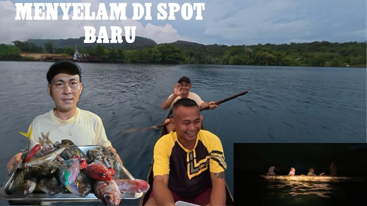 MENYELAM DI SPOT BARU,LUMAYAN HASILNYA // GADIS SOLOMON MALAM PUN CARI REZEKI JUGA
