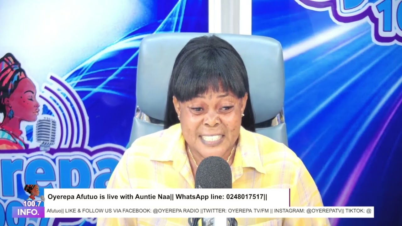 Oyerepa Afutuo is live with Auntie Naa || 09-08-2024 || Whatsapp 0248017517