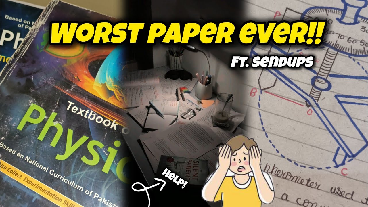 Physics Sendup| Question Paper 💀 | Discussion and Honest review | #fbise 