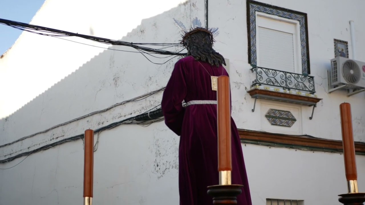 Viacrucis entero del Santísimo Cristo del Cautivo y Rescatado de Olivares 2025.