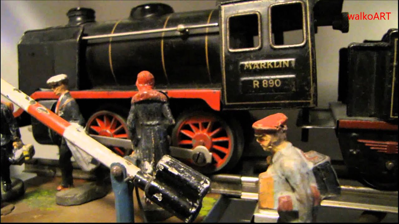 Märklin clockwork locomotive-Uhrwerk Lokomotive Spur 0 R 890-Dampflokomotive im Originalkarton